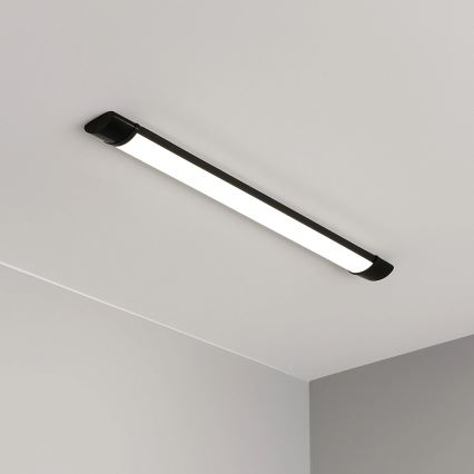 LED-Leuchtstoffleuchte LED/30W/230V 4000K 90 cm schwarz