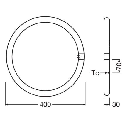 LED-Leuchtstoffröhre G10q/24W/230V 4000K - Osram