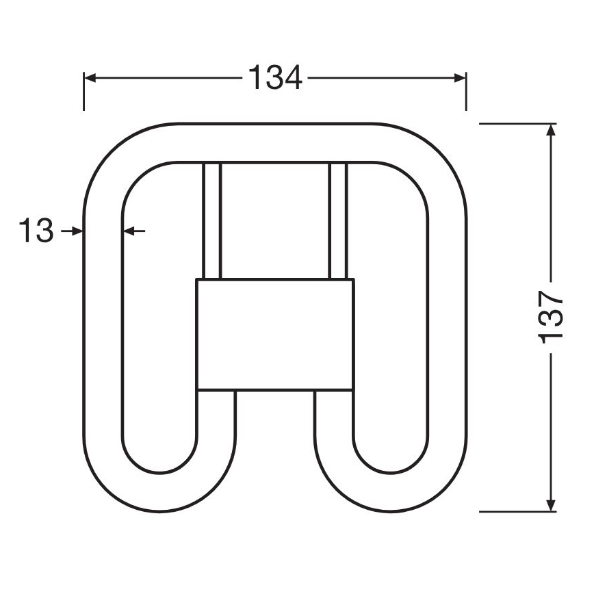 LED Leuchtstoffröhre GR8/7W/230V 3000K - Osram