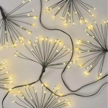 LED-Lichterkette, 150 LEDs, 5,35 m, warmweiß