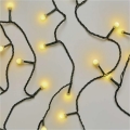 LED-Lichterkette 200 LEDs / 8 Funktionen, 20 m, IP44, warmweiß