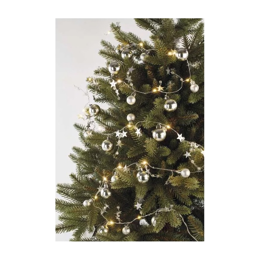 LED  Lichterkette 20xLED/2xAA 2,2 m warmweiß