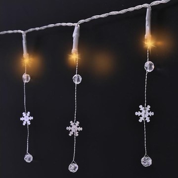 LED  Lichterkette 20xLED/2xAA 2m warmweiß