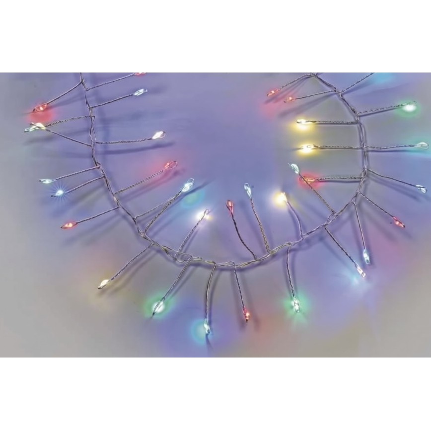 LED-Lichterkette für den Außenbereich 1920 LEDs / 8 Funktionen 19,2 m IP44 mehrfarbig