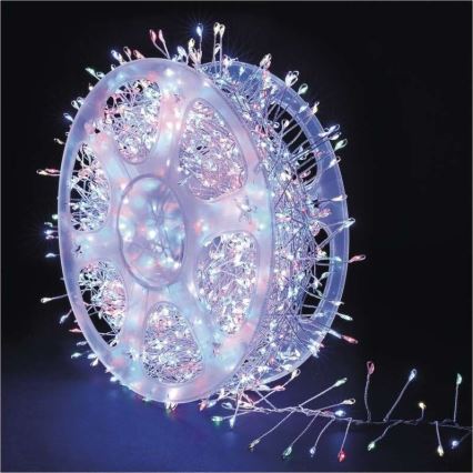 LED-Lichterkette für den Außenbereich 960xLED/8 Funktionen 9,6 m IP44 mehrfarbig