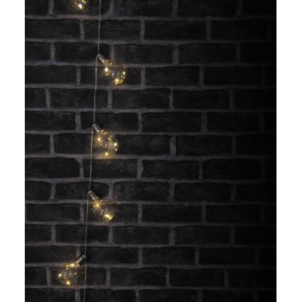 LED-Lichterkette SMOLDER 2,1 m 10xLED/2xAA