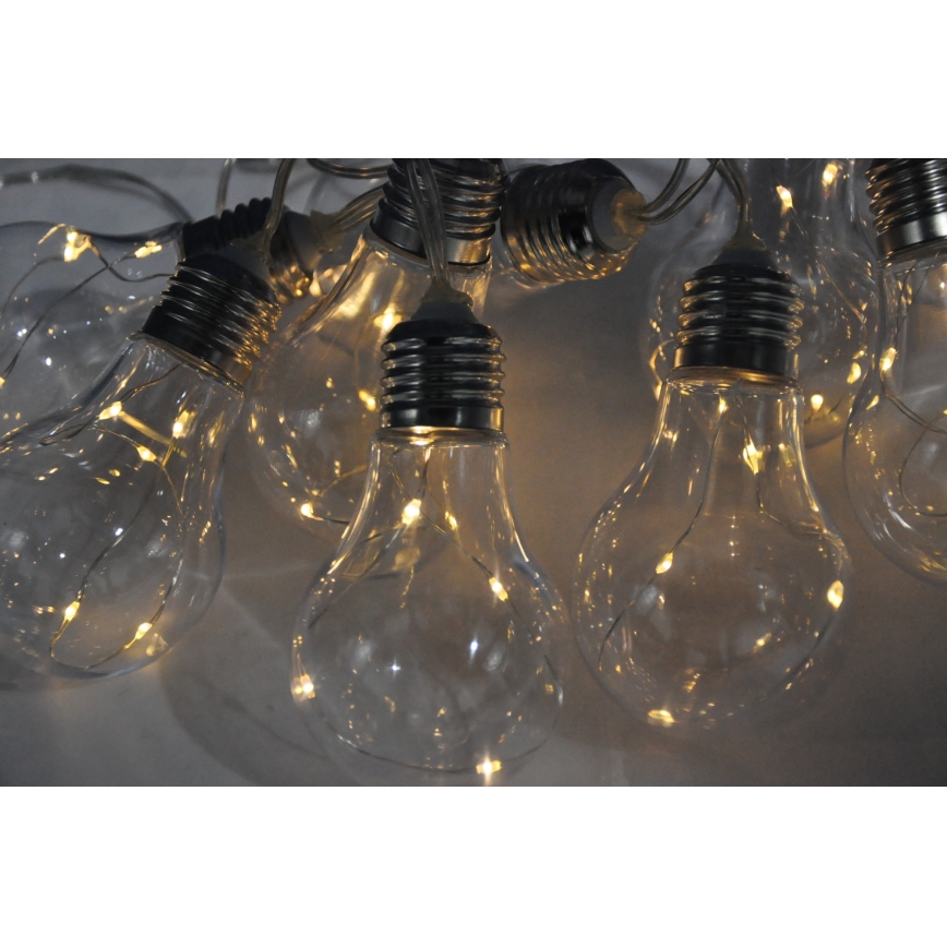 LED-Lichterkette SMOLDER 2,1 m 10xLED/2xAA