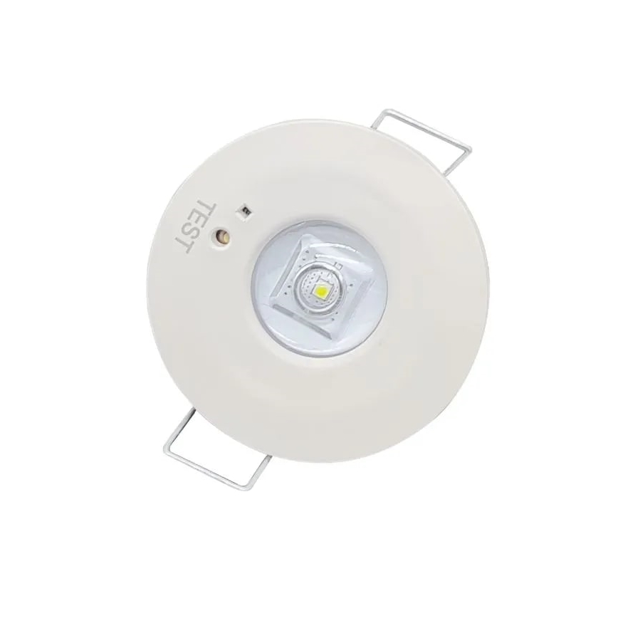 LED Luce da incasso di emergenza LED/1,2W/230V 6000K