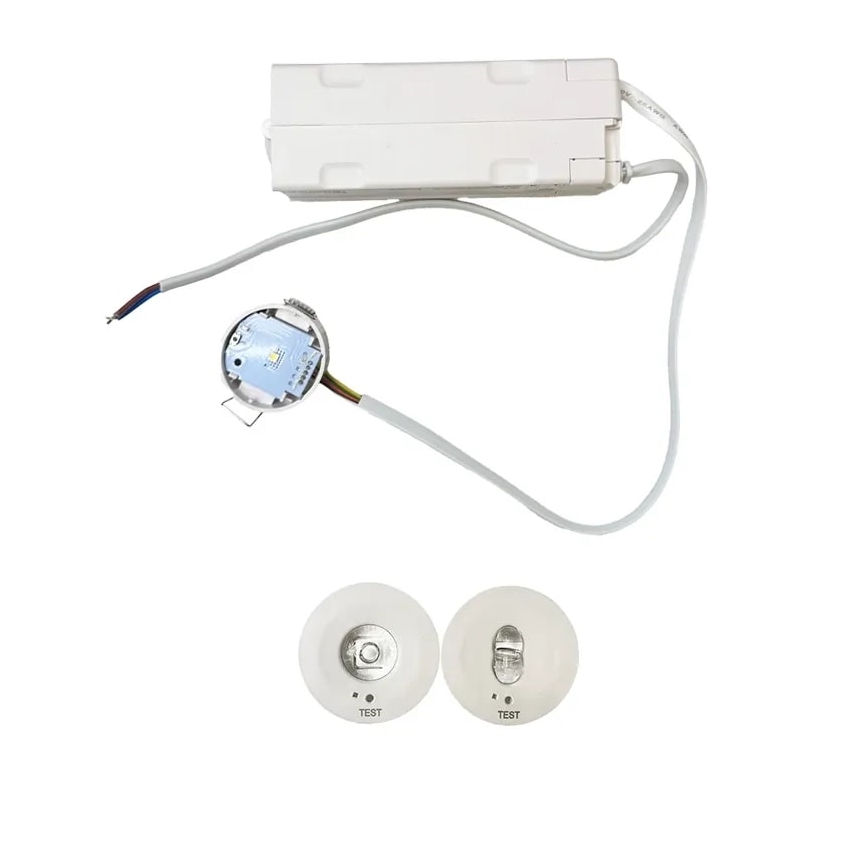 LED Luce da incasso di emergenza LED/1,2W/230V 6000K