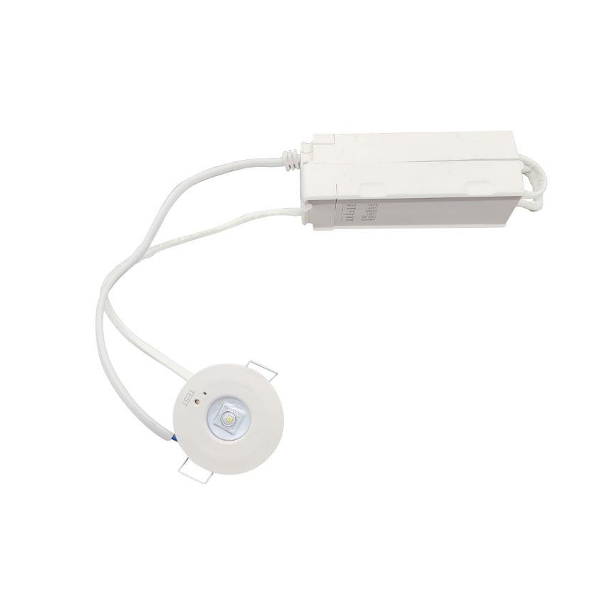 LED Luce da incasso di emergenza LED/1,2W/230V 6000K