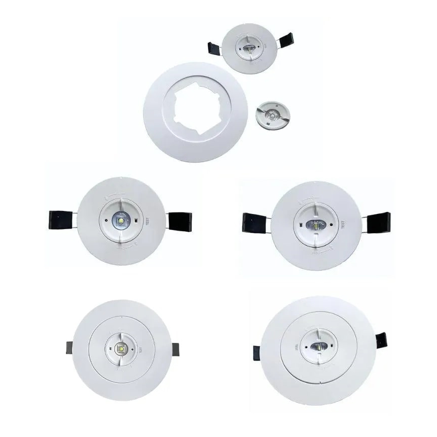 LED Luce da incasso di emergenza LED/2W/230V 6000K
