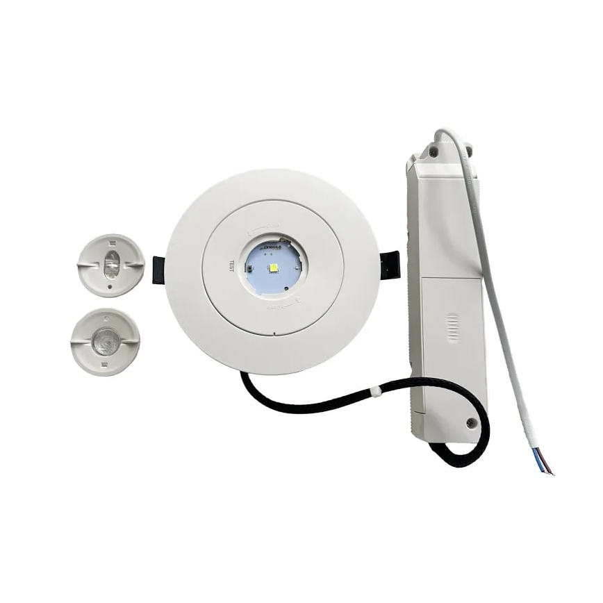 LED Luce da incasso di emergenza LED/2W/230V 6000K