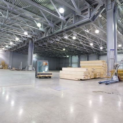 LED Luce dimmerabile per impieghi gravosi High Bay LED/500W/230V 4000K IP65 nero