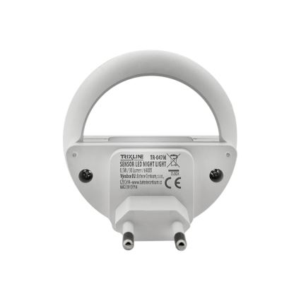 LED Luce notturna con sensore crepuscolare LED/0,5W/230V bianco