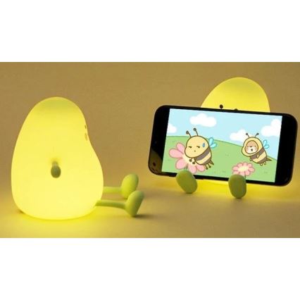 LED Luce notturna ricaricabile dimmerabile per bambini LED/1W/5V 3000K 800 mAh mango