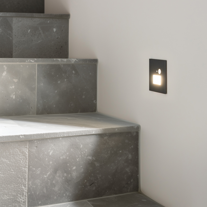 LED Luce per scale con sensore di movimento LED/1,5W/230V 3000K/4000K/6500K