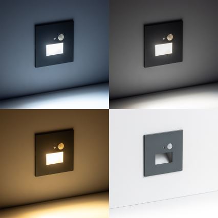 LED Luce per scale con sensore di movimento LED/1,5W/230V 3000K/4000K/6500K