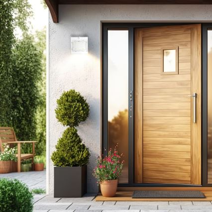 LED Luce solare con sensore crepuscolare e di movimento LED/3,2W/2000 mAh 3,7V IP65