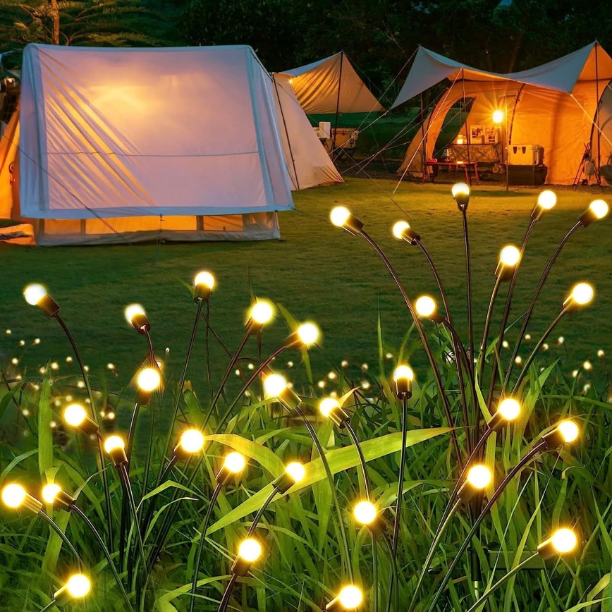 LED Luce solare decorativa 10xLED/1,2V 3000K 73 cm IP44