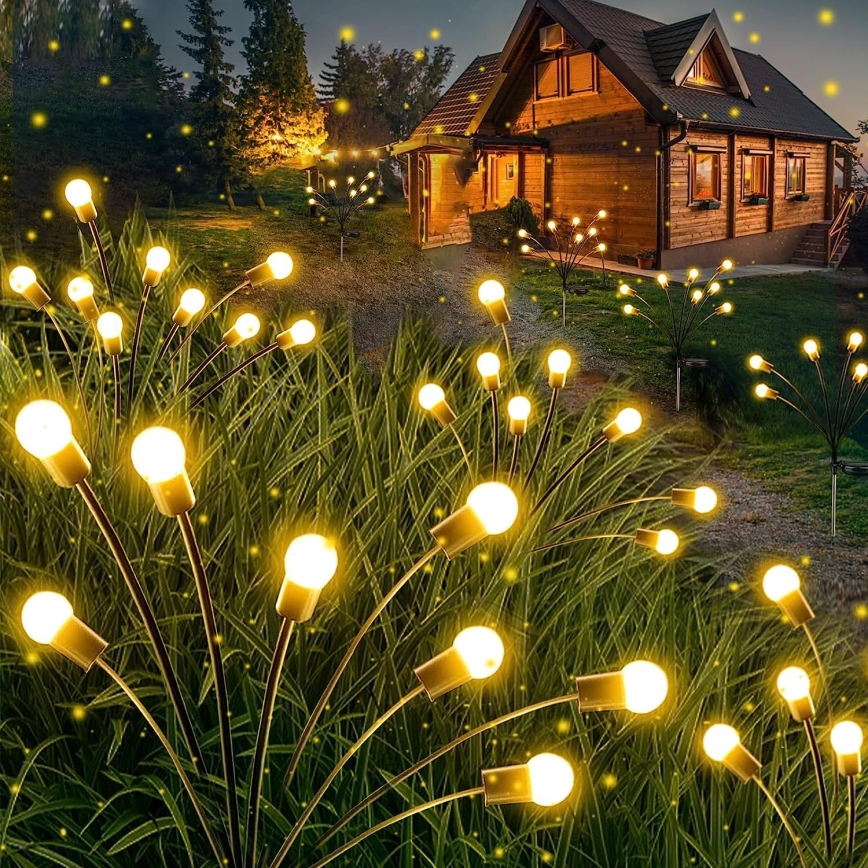 LED Luce solare decorativa 10xLED/1,2V 3000K 73 cm IP44