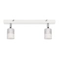 LED Luce Spot a LED TUBSSON 2xGU10/4,8W/230V bianco/cromo lucido