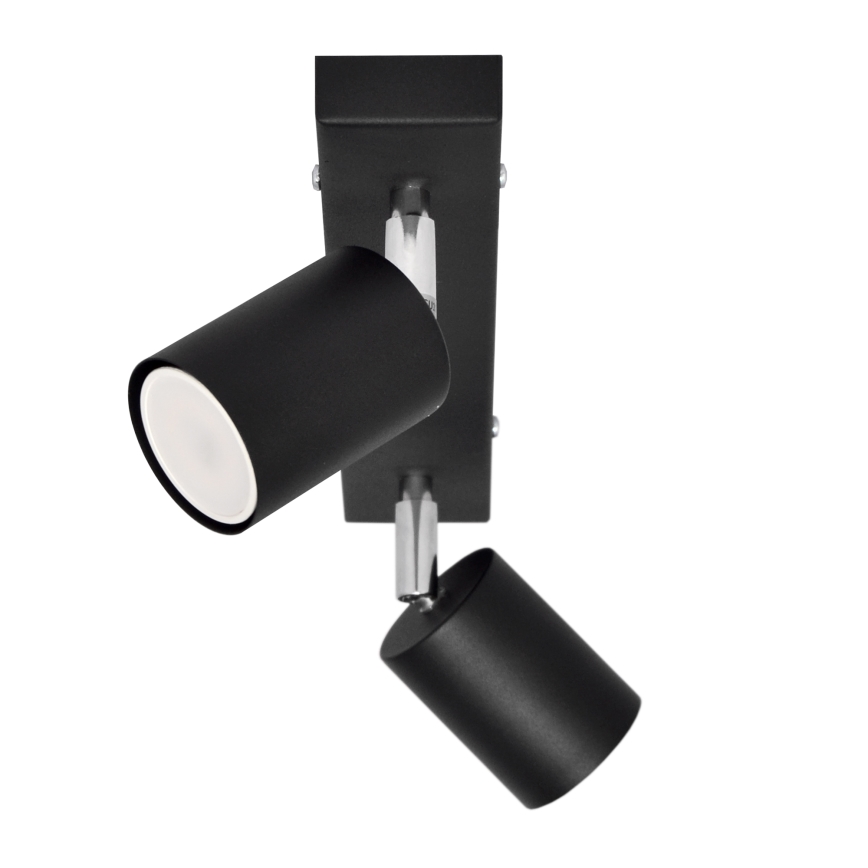 LED Luce Spot a LED TUNE 2xGU10/4,8W/230V nero