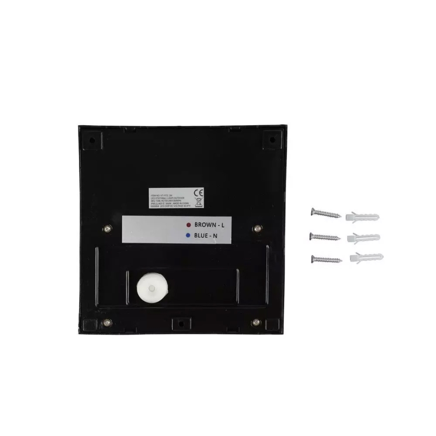 LED luminaire d'escalier LED/3W/230V 3000K IP65