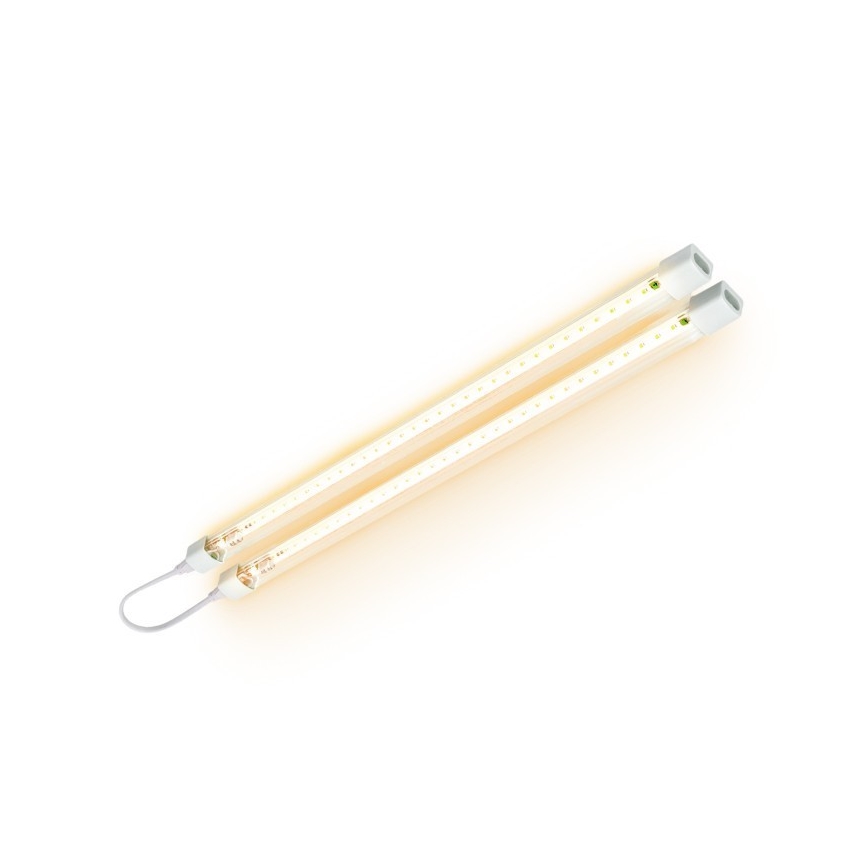 Luminaire LED sous-meuble pour culture de plantes GROWLY 2xLED/8,5W/230V blanc