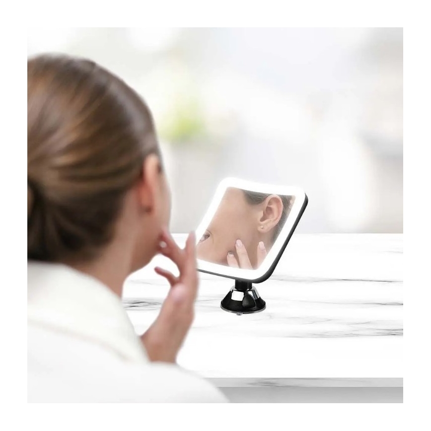 LED Miroir cosmétique LED/3,2W/4,5V IP44