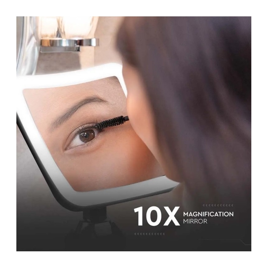 LED Miroir cosmétique LED/3,2W/4,5V IP44