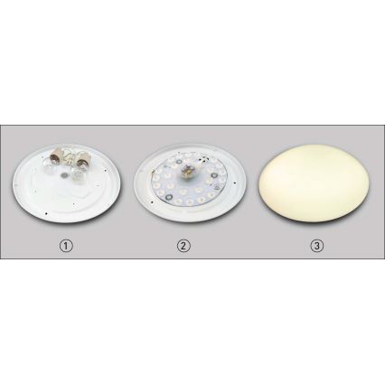 LED Modulo magnetico LED/12W/230V diametro 12,5 cm 3000K