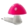LED-Nachtleuchte für Kinder mit Dämmerungssensor LED/0,5W/230V Fliegenpilz