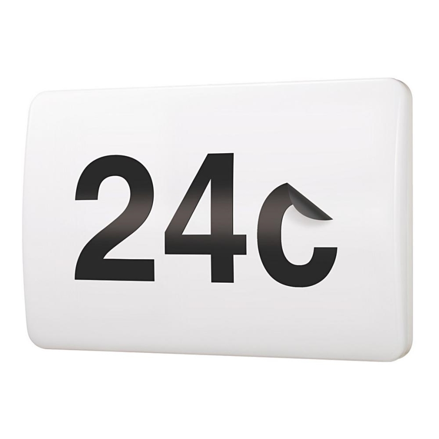 LED Numero civico con sensore NUMOS LED/7W/230V IP65