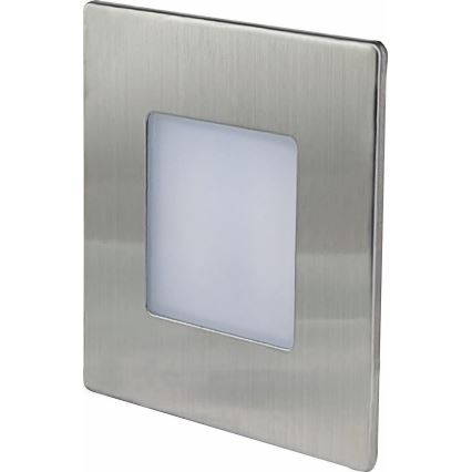 LED-Outdoor-Treppenbeleuchtung DECENTLY LED/1,7W/230V 3000/4000/6000K IP54 glänzendes Chrom