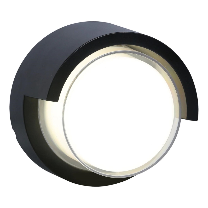 LED-Outdoor-Wandleuchte ESSEN LED/10W/230V IP44 schwarz