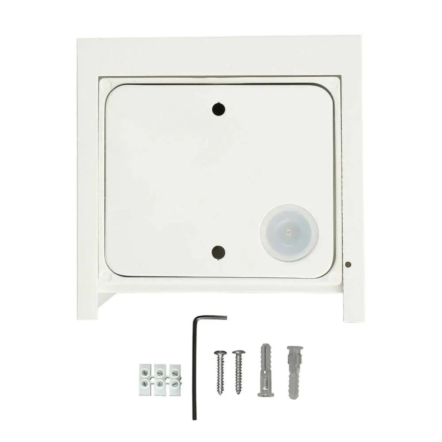LED-Outdoor-Wandleuchte LED/11W/230V 4000K IP65 weiß