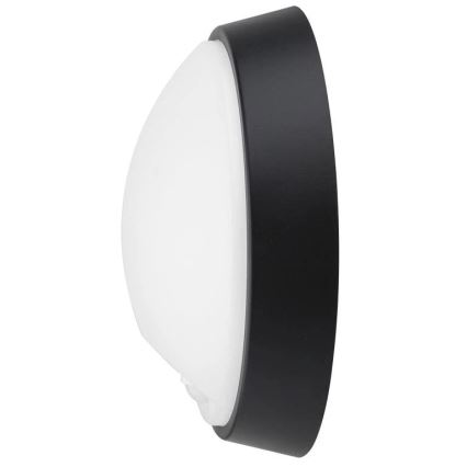 LED-Outdoor-Wandleuchte mit Sensor LED/12W/230V 3000/4000/6500K IP65 schwarz