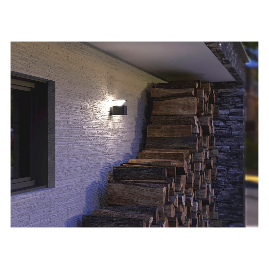 LED-Outdoor-Wandleuchte ORNELA LED/6W/230V 3000K IP54 anthrazit