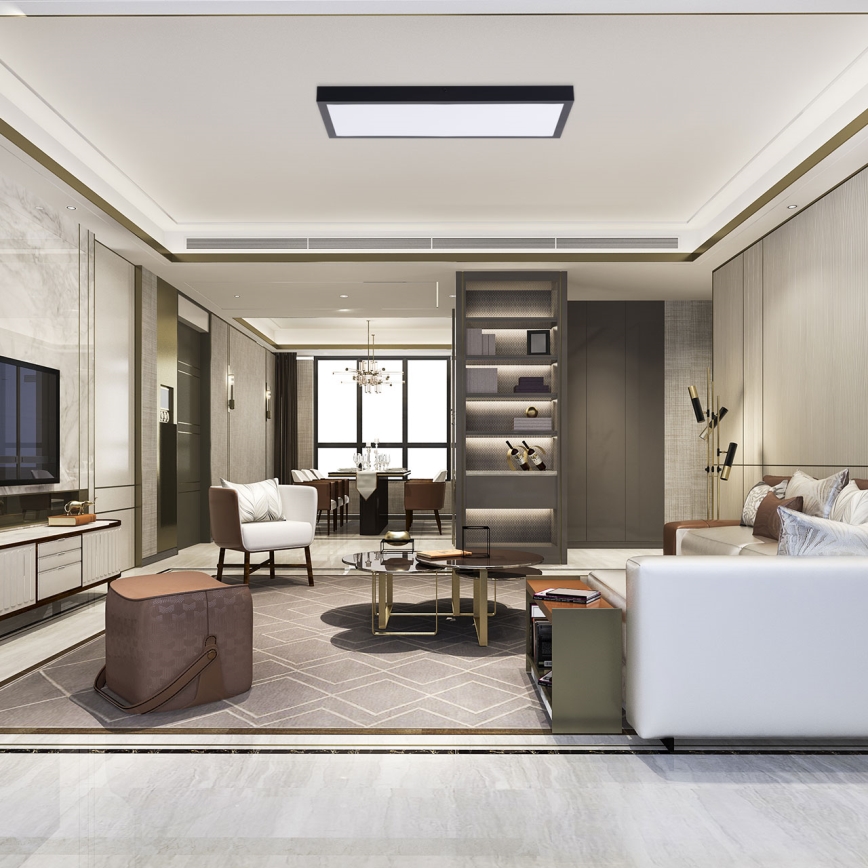 LED-Panel LED/36W/230V 4000K 30x60 cm schwarz