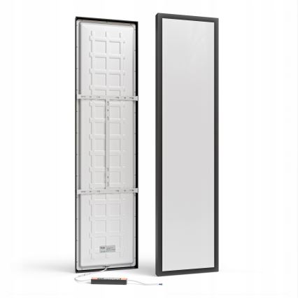 LED Panneau en saillie LED/60W/230V 30x120 cm noir