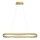 LED-Pendelleuchte an Drahtseil LED/45W/230V, goldfarben