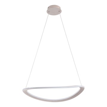 LED-Pendelleuchte an Kabel CASHMERE LED/40W/230V Ø 59,5 cm weiß