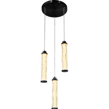 LED-Pendelleuchte an Kabel CORTE LED/25W/230V schwarz