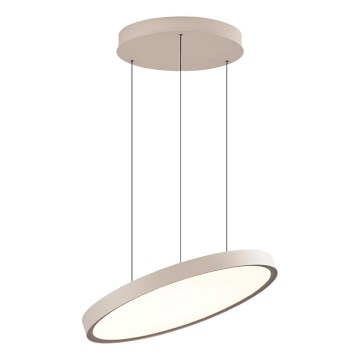 LED-Pendelleuchte an Kabel DENVER LED/76W/230V beige
