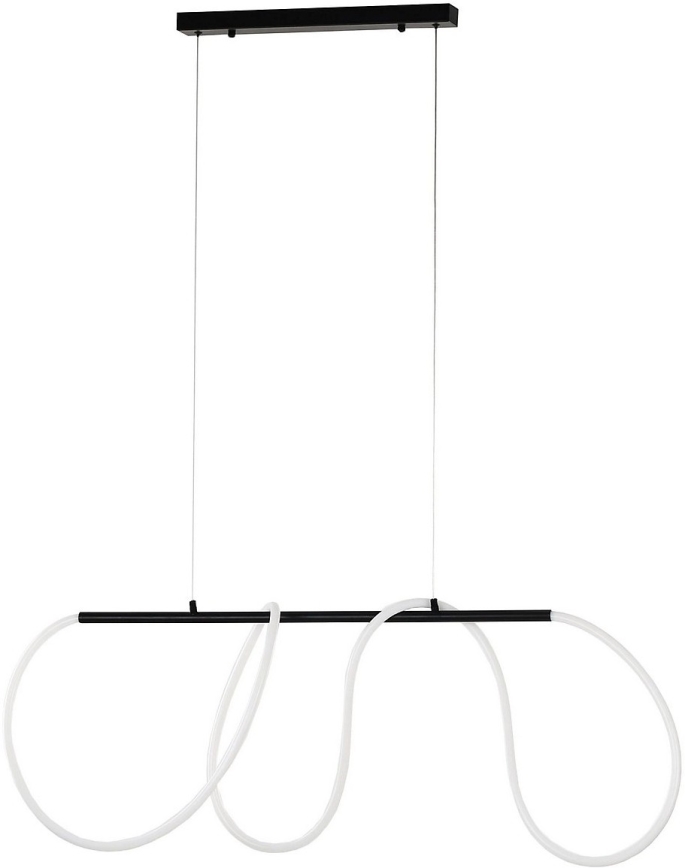 LED Pendelleuchte an Kabel FLEXI LED/45W/230V 4000K schwarz