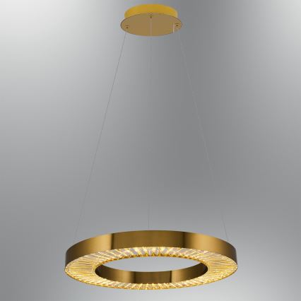LED-Pendelleuchte an Kabel JESI LED/35W/230V 3000K Durchmesser 60 cm bronzefarben