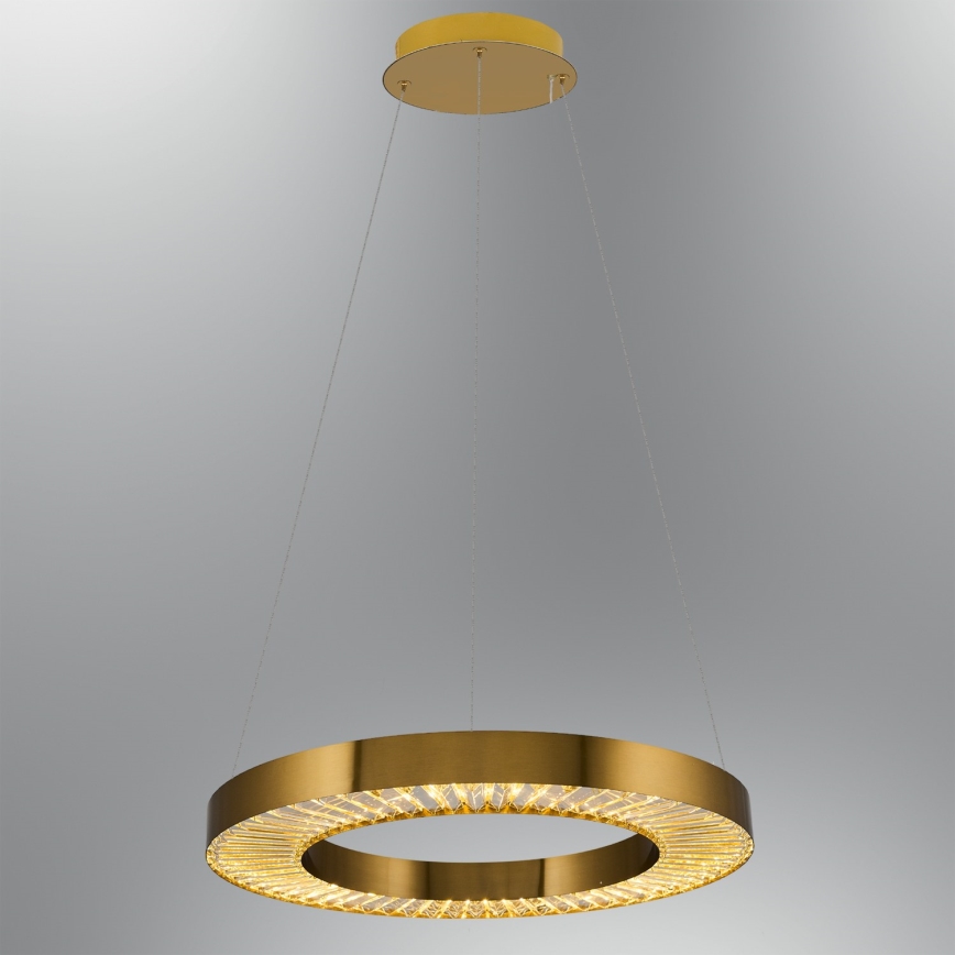 LED-Pendelleuchte an Kabel JESI LED/35W/230V 3000K Durchmesser 60 cm bronzefarben