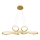 LED-Pendelleuchte an Kabel JILL LED/53W/230V, goldfarben
