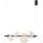 LED-Pendelleuchte an Kabel PLAYA LED/12W/230V schwarz
