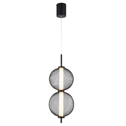 LED-Pendelleuchte an Kabel PUMA LED/10W/230V Ø 14 cm schwarz